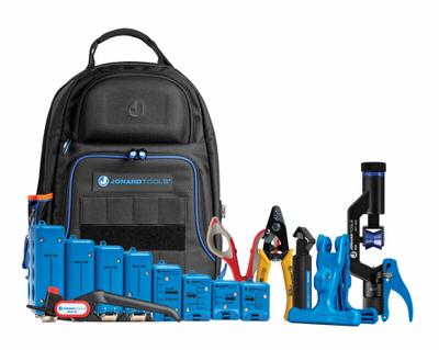 JONARD TOOLS Fiber Tool Kit: 17 Pieces, Buffer Tubes/Fiber Optic Cables - Fiber Optic Tool Kits