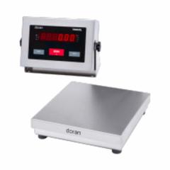 DORAN Industrial Bench Scale: 10 in x 10 in, IP69K, Corded Remote, 10 lb Wt Capacity - Imperial (MPN 7010XL). Key specifications — Connection Ports: USB; Readability: 1 g/0.002 lb/0.05 oz; Brand: DORAN; Weighing Surface Material: 304 Stainless Steel.