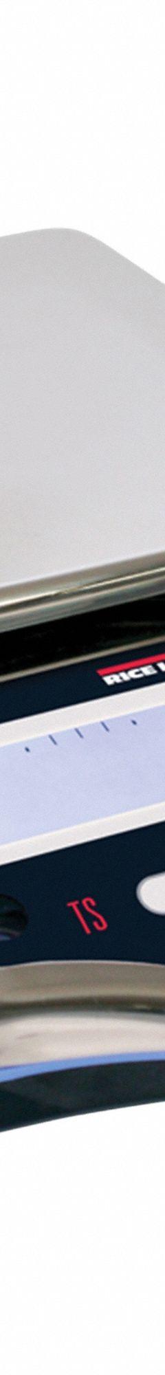 RICE LAKE WEIGHING SYSTEMS Food Scale: 7 1/2 in Weighing Surface Dp, 7 1/2 in Weighing Surface Wd (MPN 108157). Key specifications — Connection Ports: RS-232; Readability: 0.1g; Brand: RICE LAKE WEIGHING SYSTEMS; IP Rating: IP65.