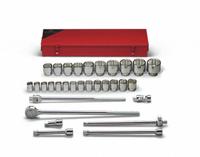 WRIGHT TOOL Socket Wrench Set: 3/4 in Drive, 31 Piece, 12-Point, Metric, 19 mm to 60 mm (MPN 650). Key specifications — attr1224269: 3/4 in; attr1204638: Drive Tools Included; attr1204650: 19 mm to 60 mm; attr1204658: No; attr1204673: Socket Bits Not Included; attr1204681: Wrenches Not Included; attr1204688: WRIGHT TOOL; attr1224230: Friction.