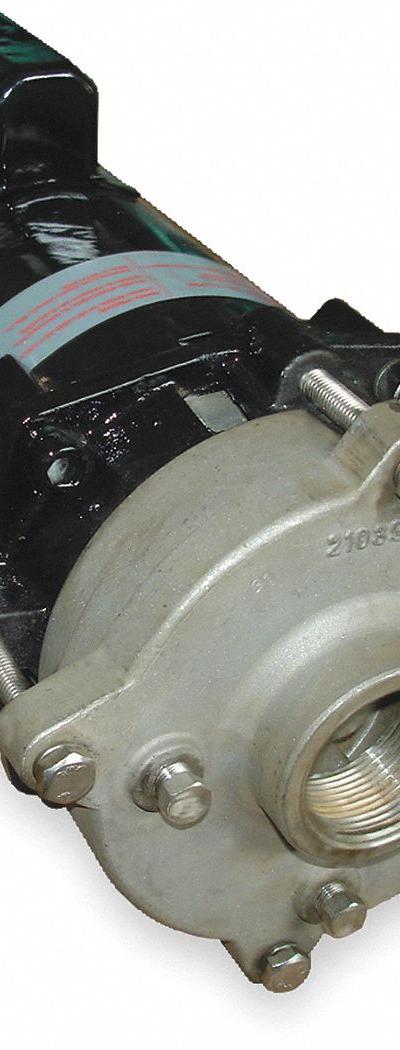 DAYTON Centrifugal Pump: 1/3 hp - 1/4 to 3/4 HP Straight Centrifugal Pumps