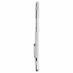 ULLMAN Scriber: 90° Angle, Aluminum, Knurled, Magnetic, Permanent Tip, Non-Threaded Tip, Carbide (MPN NO. 1830). Key specifications — attr940546: 90° Angle; attr940534: ULLMAN; attr940537: Aluminum; attr940541: Scriber; attr940543: Carbide; attr982734: None.