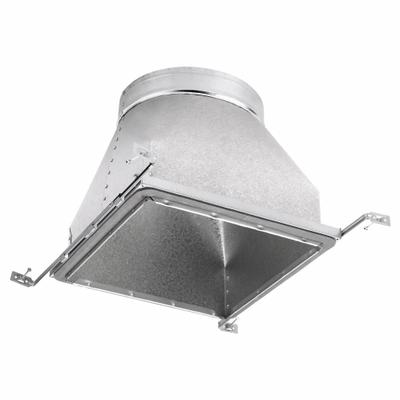 SPEEDI-BOOT Vent Boot Hanger: Square to Round Adapter Boot, 10 in Dia. 10 in H x 12 in W Collar Size - Vent Boots