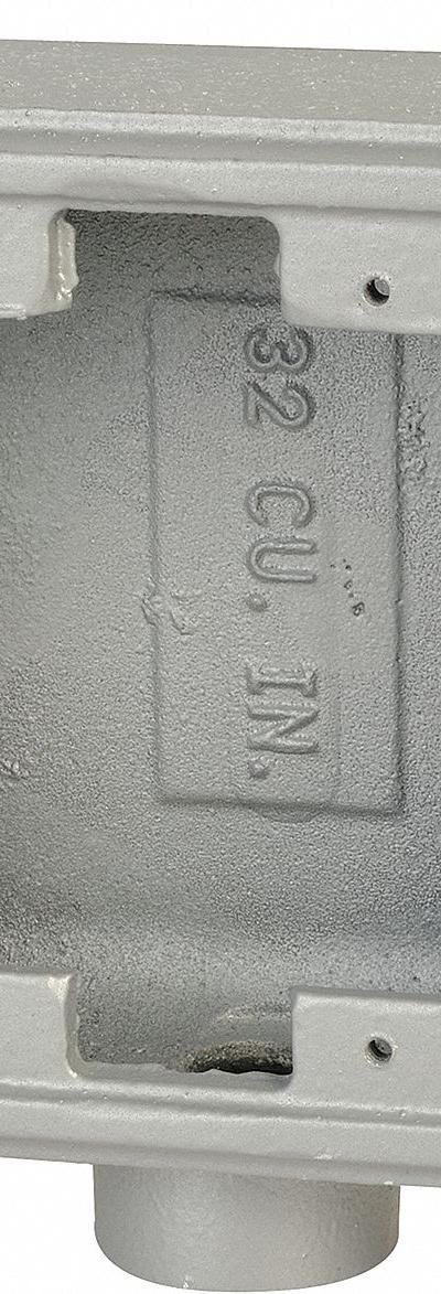 APPLETON ELECTRIC Electrical Box: Iron - Iron Weatherproof Electrical Boxes