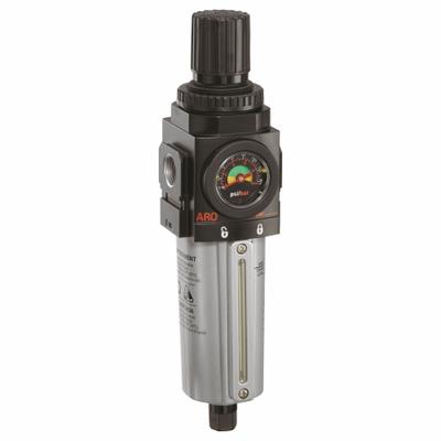 ARO Filter-Regulator: Series 2000 Series, 1/2 in NPT, 172 scfm, 5 micron, 250 psi - ARO FRL Air Filter/Regulators