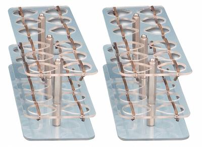 GENIE Tube Rack: (24) Tubes (MPN SI-M020) - Lab Storage Racks