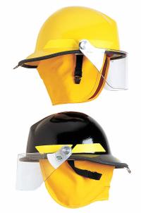 BULLARD Fire Helmet: Red, Fiberglass, Modern Rear Brim, Chin Strap, 6 pt Ratchet (MPN FXSRD). Key specifications — Color: Red; Chin Strap: Yes; Brand: BULLARD; Shell Material: Fiberglass; Style: Modern Rear Brim; Suspension: 6 pt Ratchet.