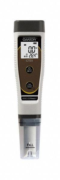 OAKTON Pocket Multiparameter Meter: Conductivity/Salinity/Total Dissolved Solids, Batteries (MPN WD-35462-11). Key specifications — Test Parameters: Temperature; Manufacturer Part Number: WD-35462-11; Configured Test Parameters: Conductivity; Measurement Components Included: EcoTestr™ CTS1 Pocket Conductivity, Salinity, and TDS Meter; Other Accessories Included: Batteries; Reagents and Solutions Included: Reagents Sold Separately.