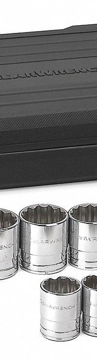 GEARWRENCH Socket Set: 1/2 in Drive, 15 Piece, 12-Point, SAE, 7/16 in to 1 in (MPN 80731). Key specifications — attr1224269: 1/2 in; attr1204685: Not Tether Capable; attr1204650: 7/16 in to 1 in; attr1204673: Socket Bits Not Included; attr1204688: GEARWRENCH; attr1224230: Friction; attr1224354: No Thin Wall; attr1206170: Standard Sockets.