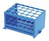 Tube Rack: Steel, (24) Tubes (MPN 30400118). Key specifications — Material: Steel; Product Type: Test Tube Rack; Total Holding Capacity: (24) Tubes; Brand: OHAUS.