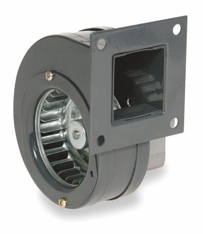 Dayton Blower: 2 7/8 in Wheel Dia, Direct Drive, 19 cfm, 1/200 hp, 115V AC, 1 Ph - OEM Direct-Drive Blowers with Drive