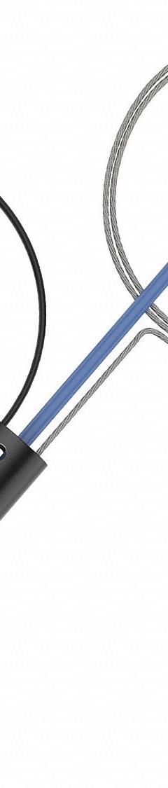 HUNTER Fan Downrod: 23 in Lg, Ceiling Fan, 1 in Wd, Stainless Steel (MPN 78002). Key specifications — Includes: Safety Cables; Material: Stainless Steel; Manufacturer Part Number: 78002; Brand: HUNTER; Color: Black.