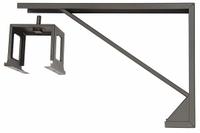 MARKEL Mounting Bracket: Surface, For 49ZZ89/49ZZ90/49ZZ91/49ZZ92/49ZZ93/49ZZ94, 10 in x 18 in (MPN A5105). Key specifications — Color: Bronze; Mounting Type: Surface; Product Type: Mounting Bracket; For Use With: 49ZZ91; Includes: (2) Piece Bracket Assembly; Brand: MARKEL; Fits kW: 3.3 to 5 kW; Outside Dimensions - H x W: 10 in x 18 in.