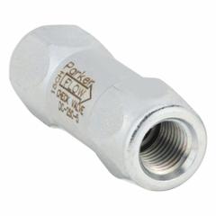 PARKER Hydraulic Check Valve: 3,000 psi, 8 gpm, 1/4 in, NPT (MPN DC-250-5). Key specifications — Body Material: Steel; Outlet Connection Type: NPT; Brand: PARKER; Inlet Connection Type: NPT.