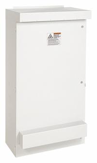 HOFFMAN Enclosure: NEMA 3R, Aluminum, 67 in x 36 in 16 in, 115V AC, 10 in Fan Dia, White, Latches (MPN WF100LP). Key specifications — attr1042237: HOFFMAN; attr1042238: Latches; attr1042239: White; attr1042246: Aluminum; attr1042258: 3R; attr1042260: 115V AC.