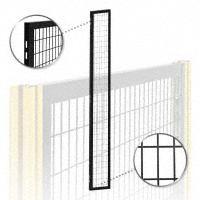 Welded-Wire Partition Components: Security Cage Panel, 7 ft H, 2 1/2 in H x 1 1/4 in W, Black (MPN 241082). Key specifications — Brand: 80/20; Product Type: Security Cage Panel; Compatible Series: 80/20 Series 10 T-Slots; Manufacturer Part Number: 241082.