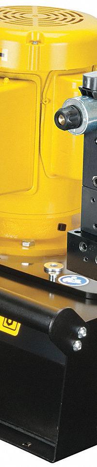 ENERPAC Hydraulic Pump: 10,000 psi Max. Op Pressure, 60 cu in/min Max. Flow Rate, 1 1/2 hp Max. HP (MPN ZE4308SB). Key specifications — attr941810: ZE4308SB; attr941817: Tandem Center; attr941814: Hold.