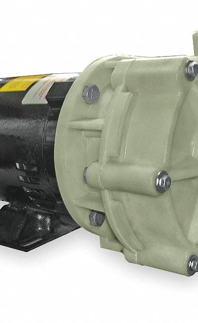 DAYTON Centrifugal Pump: Polypropylene - Polypropylene Housing Chemical-Resistant Centrifugal Pumps
