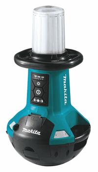 MAKITA Jobsite Light: LXT®, Site Light, 5,500 lm Max., 3 Modes, 31 in Max. Ht, 18V DC (MPN DML810). Key specifications — attr1291275: Tool Only.