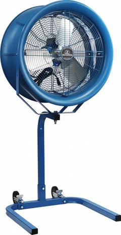 PATTERSON Portable Fan: 14 in Blade Dia, 1 Speeds, 1/4 hp Motor HP, Non-Oscillating (MPN H14A-PS). Key specifications — Voltage: 115/208 to 230V AC; Brand: PATTERSON; Number of Speeds: 1; Oscillation: Non-Oscillating; Phase: Single; Application: Commercial.