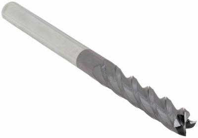 APPROVED VENDOR Square End Mill: Carbide, AlTiN Coated, 4 Flute, 1/4" Mill Dia, 1-1/2" LOC - General Purpose Carbide Square End Mills
