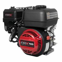 CRX Engine: Series CRX, 7.3 ft-lb Gross Torque, 4.2 hp Horsepower, Horizontal, 3/4 in, Recoil (MPN CRX165). Key specifications — Muffler: Yes; Start Type: Recoil; Shaft Diameter: 3/4 in; Shaft Configuration: Tapped 5/16 -24 UNF-2B; Manufacturer Part Number: CRX165.