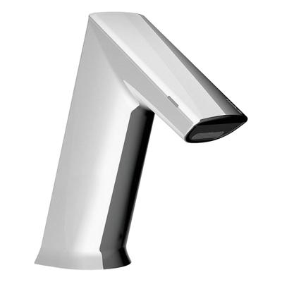 SLOAN Bathroom Sensor Faucet: BASYS, Cast Zinc, Chrome Finish, Single-Post, Battery - Single-Post Sensor Bathroom Faucets