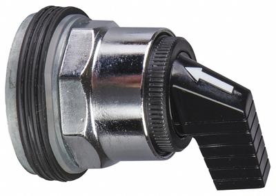 SCHNEIDER Long-Handled Selector Switch: 30 mm Panel Mount Size, 4 Positions - Selector-Switch Operators