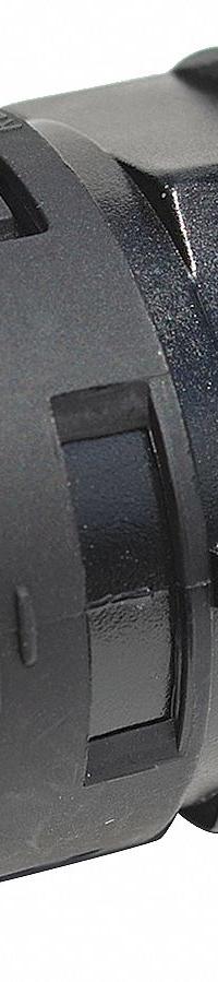 Connector: 1 in Nominal Size (MPN VPGRB-29N06). Key specifications — Item [MERCH]: Threaded Straight Connector; Fitting Material: Polyamide 6; Fitting Color: Black; Connection Type/Size: 1 in NPT; Brand: REIKU.