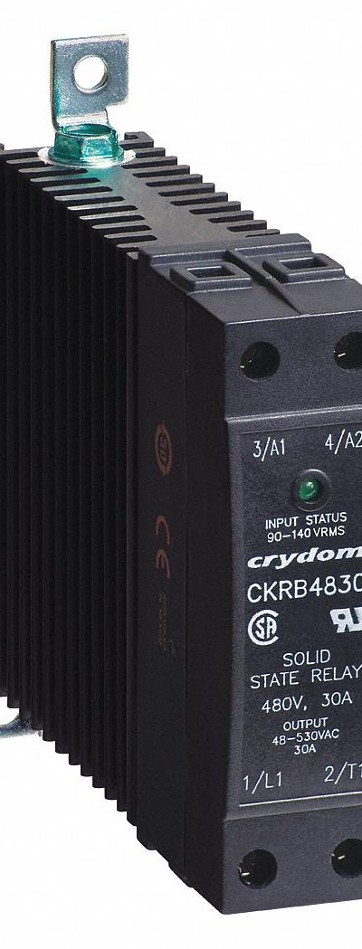CRYDOM Solid State Relay: DIN-Rail Mounted - DIN-Rail Mounted Relays