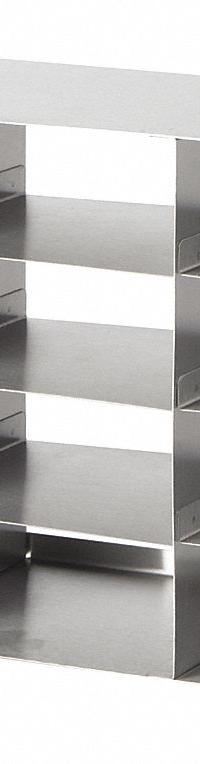 Freezer Rack: 16 3/8 in Overall Lg, 5 1/2 in Overall Wd, Stainless Steel (MPN HS2862HA). Key specifications — Material: Stainless Steel; Product Type: Freezer Rack; Brand: HEATHROW SCIENTIFIC.