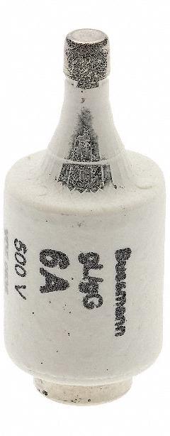 BUSSMANN IEC Fuse: Time Delay, 6 A, 500 V AC, DII Class D Fuse Size (MPN 6D27). Key specifications — attr1226993: DII; attr1287208: D27; attr211183: BUSSMANN.