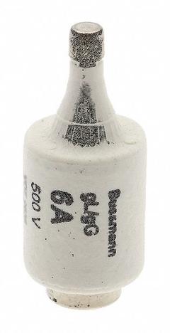 BUSSMANN IEC Fuse: Time Delay, 6 A, 500 V AC, DII Class D Fuse Size (MPN 6D27). Key specifications — attr1226993: DII; attr1287208: D27; attr211183: BUSSMANN.