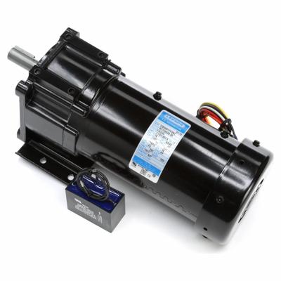 LEESON Gearmotor: Parallel, Single Output Shaft, PSC, TEFC, 16 RPM, 391 in-lb Max Torque - Parallel Shaft AC Gearmotors