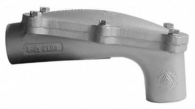 APPLETON ELECTRIC Pulling Elbow: Aluminum, Electroplated/Powder Coated, 1 1/2 in Trade Size - Pulling Elbows