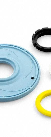 ZURN Diaphragm Assembly: Urinals, Plastic/Rubber (MPN P6000-ER15). Key specifications — Includes: 1.5/1.6 gpf Flow Ring; Product Type: Diaphragm Assembly; Brand: ZURN; Compatible Series: Z6000; Material: Rubber.