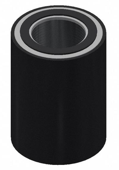 SOLBERG Pleated Filter: Fiberglass, 14.5 in Overall Ht, 6 in Inside Dia - Air Filter Replacement Elements