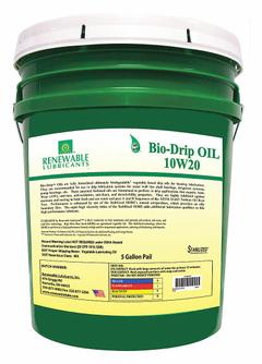 RENEWABLE LUBRICANTS Air Tool Oil: Synthetic, -33°F Min. Op Temp., 437°F Max. Op Temp., Pail (MPN 84014). Key specifications — attr1321222: Synthetic; attr1321226: 10W-20; attr1321227: 198; attr1321244: RENEWABLE LUBRICANTS; attr1321245: Pail.