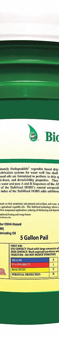 RENEWABLE LUBRICANTS Air Tool Oil: Synthetic, -33°F Min. Op Temp., 437°F Max. Op Temp., Pail (MPN 84014). Key specifications — attr1321222: Synthetic; attr1321226: 10W-20; attr1321227: 198; attr1321244: RENEWABLE LUBRICANTS; attr1321245: Pail.