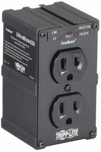 TRIPP LITE Plug Adapter: 2 Outlet, Black (MPN ULTRABLOK). Key specifications — Brand: TRIPP LITE; Adapter Voltage Rating: 120V AC.