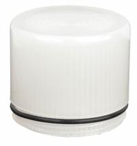 EATON Push Button Cap: 30 mm Panel Size, Illuminated, Non-Metallic, White (MPN 10250TC26). Key specifications — Manufacturer Part Number: 10250TC26; Compatible Operator Illumination: Illuminated; Compatible with Series: 10250T; Head Attachment Type: Screw-On; Head Material: Plastic; Brand: EATON.
