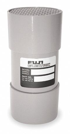 FUJI ELECTRIC Blower Relief Valve: Vacuum, 86 in wc Preset Limit, 2 in Outside Dia (MPN VV6). Key specifications — attr49959: VV6; attr49962: FUJI ELECTRIC; attr49968: 5Z188; attr49969: VFC600A-7W.