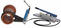 WHEELER-REX Hydraulic Pipe Cutter: 12 in Max, 2 in Min, For Cast Iron, Max 9,000 psi, Hand Pump (MPN 2990-12). Key specifications — attr665459: Hydraulic Pipe Cutter; attr665461: Cast Iron; attr665467: Pump; attr665453: WHEELER-REX.