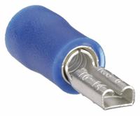 GRAINGER Wire Disconnect: Female Socket, Blue, Vinyl, Partial Coverage, 16 AWG – 14 AWG Wire Size (MPN 24C902). Key specifications — attr1307035: GRAINGER; attr1307036: 24C902.