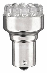 HAMSAR Compact LED Bulb: LED, Single Contact Bayonet (BA15s), (S) Sign, S8, 1156, 12 V DC, White (MPN 3JYN8). Key specifications — Light Color: White; Trade Number: 1156; Voltage: 12 V DC; Brand: HAMSAR; Bulb Shape: S8.