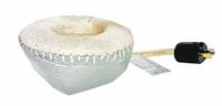 GLAS-COL Heating Mantle: 125 mL Capacity, 80 W Watt - Max, Fiberglass Cloth, 400°C Temp - Max (MPN 100A O398). Key specifications — Includes: 4 ft 2-Wire Cord and Locking Connector; Brand: GLAS-COL; Mantle Material: Fiberglass Cloth; Manufacturer Part Number: 100A O398; For Use With: 60AG04; Includes Controller: Controller Not Included; Requires Controller: Controller Required.