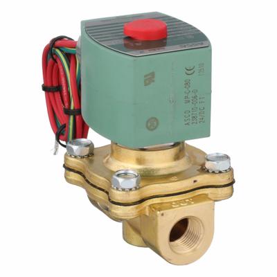 REDHAT Solenoid Valve: 2-Way, Normally Closed, 3/8 in Pipe Size, 24V DC, Watertight - 2-Way/2-Position, Normally Closed Solenoid Valves