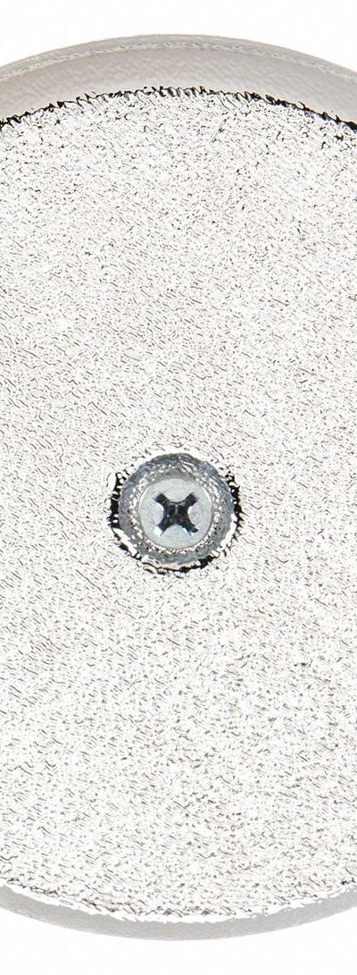 OATEY Cover: 5 1/4 in Overall Dia - Wall Cleanout Covers