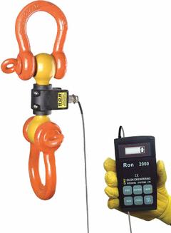RON CRANE SCALES Crane Dynamometer: 60,000 lb Wt Capacity - Imperial, +/-0.1% Accuracy, 20 lb, CE/UL (MPN RON 2000-S30CC). Key specifications — Readability: 20 lb; Standards: UL; Indicator Attachment: Corded Remote; Includes: Carrying Case; Housing Material: Alloy Steel; Manufacturer Part Number: RON 2000-S30CC; Brand: RON CRANE SCALES; Weighing Units: lb.