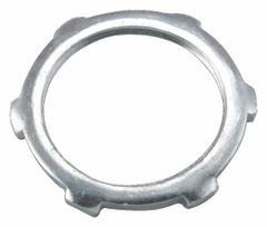 Sealing LockNut for Threaded RMC/IMC: 1 1/4 in Trade Size, Steel, Zinc Plated, IMC/RMC (MPN 1205). Key specifications — For Conduit Type: IMC; Brand: RACO.